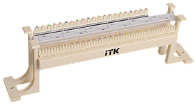 ITK Кросс-панель на кронштейне 100-парная 110 т.