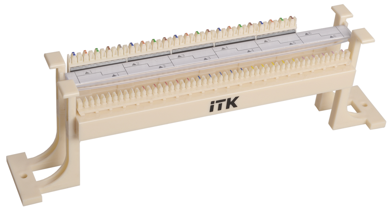 ITK Кросс-панель на кронштейне 100-парная 110 т. - фото 1 - id-p54133764