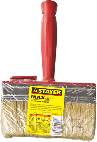 Макловица STAYER "MASTER" UNIVERSAL, светлая щетина, пластмассовый корпус, 3х12см, фото 2