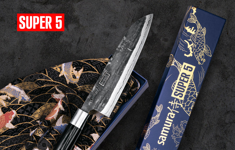 Набор из 3-х ножей Samura Super 5 - фото 2 - id-p54133971