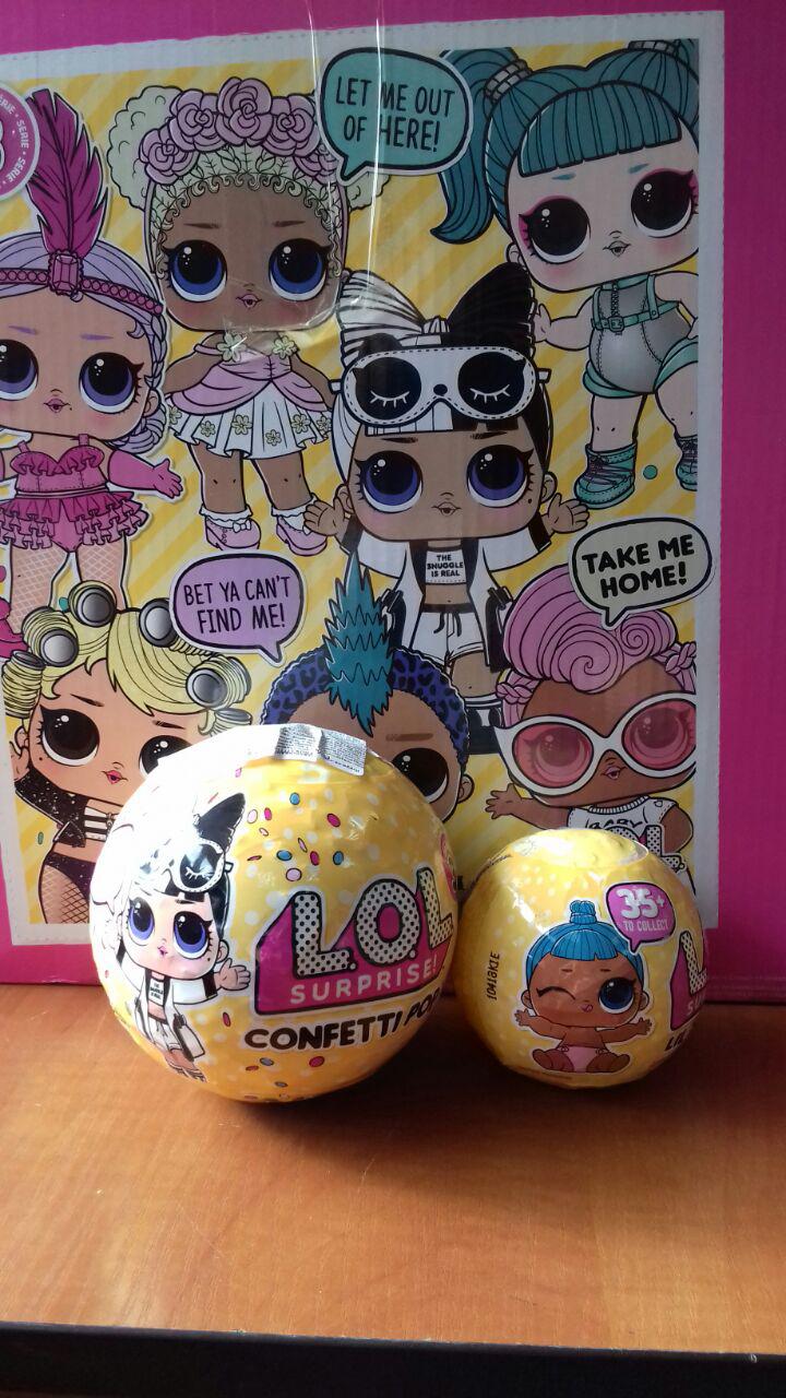 Куклы LOL сюрприз в шарике набор из 2х кукол