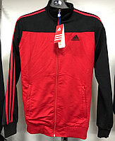 Костюм спортивный мужской Adidas красный-черный/черный 018