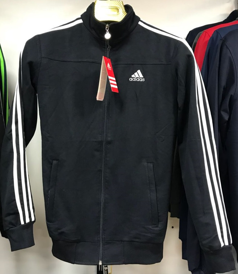 Костюм спортивный мужской Adidas синий-белый - фото 1 - id-p54136377