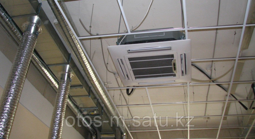 Кассетные кондиционеры встраиваемые в подвесной потолок на площадь от 50 до 150 м2 - фото 3 - id-p54010398