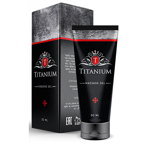 Titanium (Титаниум) гель для увеличения члена