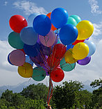 Однотонные, разноцветные шары 12 дюймов, фото 2