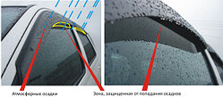 Ветровики/Дефлекторы боковых окон на Toyota Avensis/Тойота Авенсис 2009 -