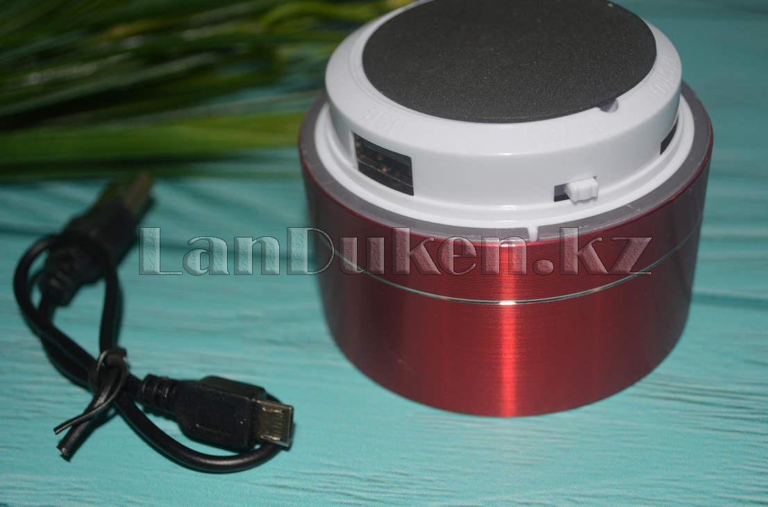 Портативная Bluetooth колонка с подсветкой music mini speaker v2.1 красная - фото 2 - id-p54233836