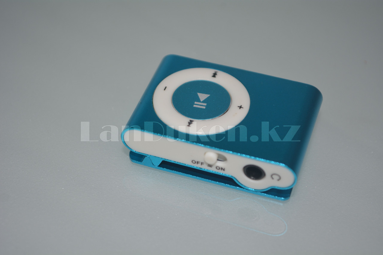 MP3-плеер мини AF-093 на клипсе (голубой) - фото 2 - id-p54324787