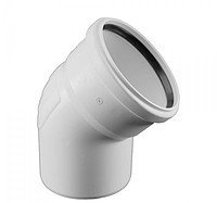 Отвод Политэк ПП 110x45 бесшумная