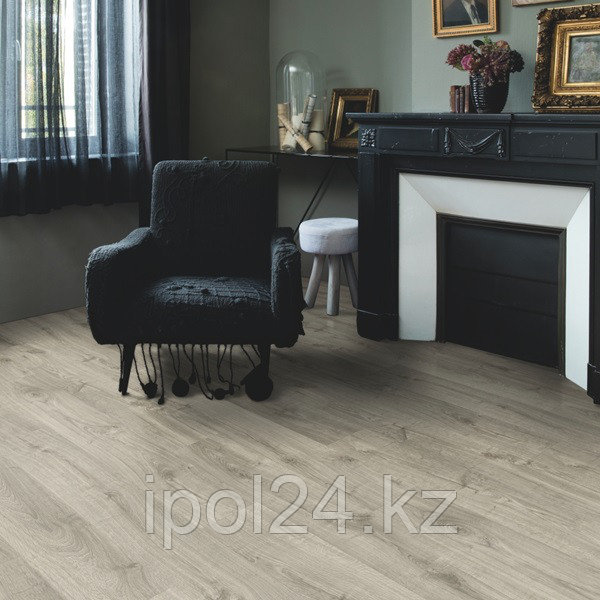 Виниловый ламинат Quick-Step Pulse Click Дуб осенний теплый серый