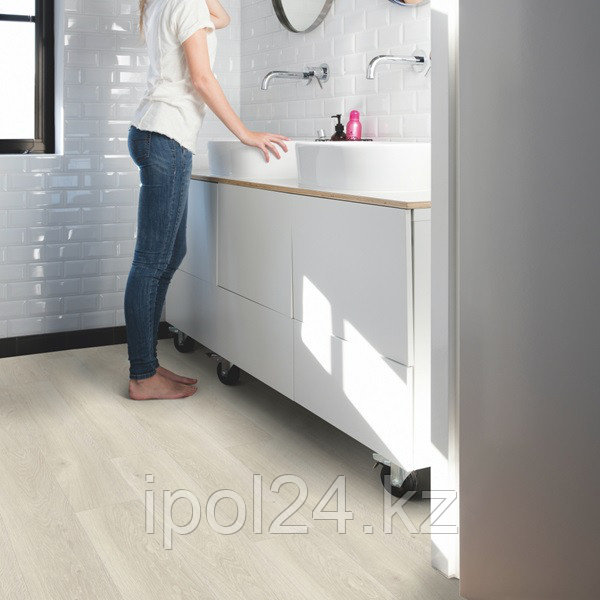 Виниловый ламинат Quick-Step Pulse Click Дуб морской светлый