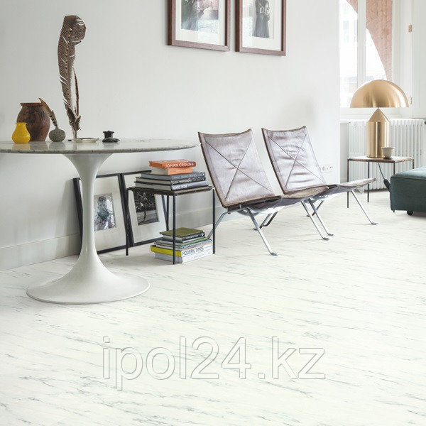 Виниловый ламинат Quick-Step Ambient Click Итальянский мрамор