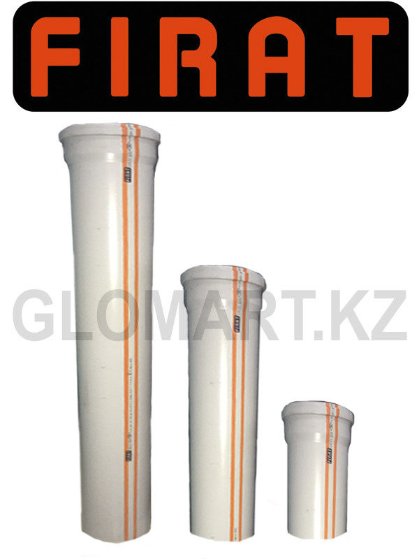 Труба канализационная Фират 100 мм (Firat) - фото 1 - id-p54373072