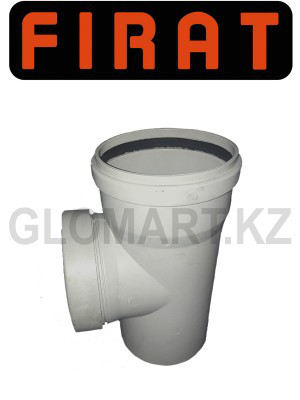 ПВХ канализационная ревизия Фират 100 мм (Firat) - фото 1 - id-p54378239