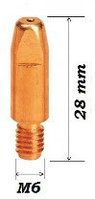 Наконечник Cu-E 10XM8X30X1,2 (d=1,2mm)