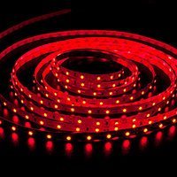 LED Лента 3528-96 (красная) водостойкая (10м)