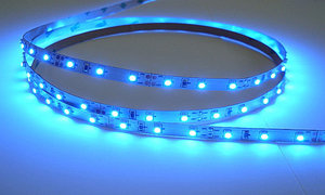 LED Лента 3528-96 (синяя) водостойкая (10м)