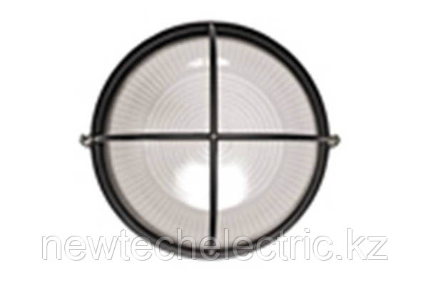 Светильник НПП 1108-100 - бел/круг решетка крупная IP54 ИЭК - фото 1 - id-p3708880