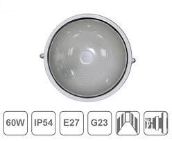 Светильник НПП 1301-60 - бел/круг IP54 ИЭК