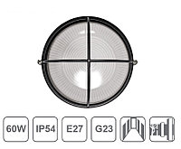 Светильник НПП 1308-60 - бел/круг решетка крупная IP54 ИЭК