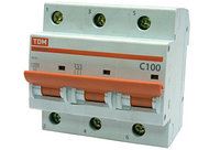 Автоматический выключатель ВА 47-100 (3ф) 63А