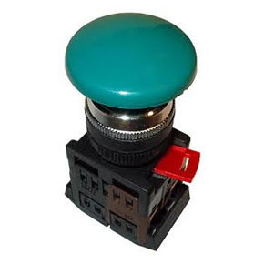Кнопка ВК43-21-11131 (гриб зеленый с фикс) - фото 1 - id-p3709606