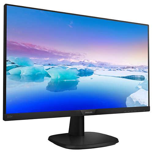 PHILIPS 223V7QHAB/01 Монитор Мультимедийный 21.5" - фото 1 - id-p54386629