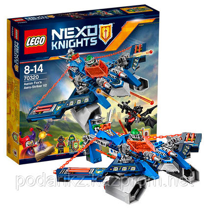 Конструктор  Lego Nexo Knights Аэроарбалет Аарона 70320