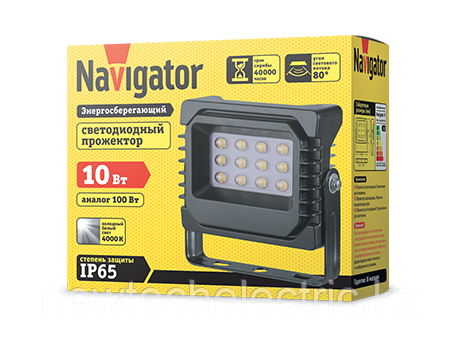 Прожектор 71 980 NFL-P-10-4K-IP65-LED 10Вт IP65 4000К Navigator - фото 2 - id-p54386802