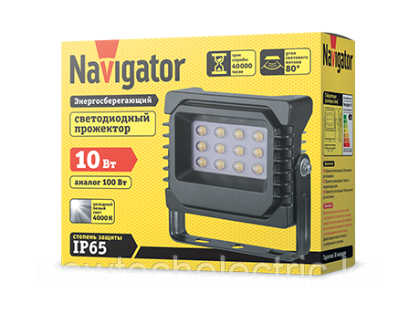 Прожектор 71 981 NFL-P-10-6.5K-IP65-LED 10Вт IP65 6500К Navigator - фото 2 - id-p54386804