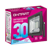 Прожектор 71 658 OFL-30-6K-BL-IP65-LED 30Вт IP65 6000К ОНЛАЙТ