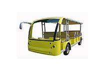 Электроавтобус открытого типа 23-х местный желтого цвета EG6230K