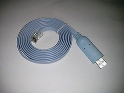 Консольный кабель USB / RJ45 для подключений к маршрутизатору "Cisco"
