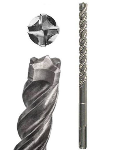 Бур SDS Plus-7X  д/арм.бетона 12x100x165мм