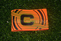Футбольная капитанская повязка оранжевый