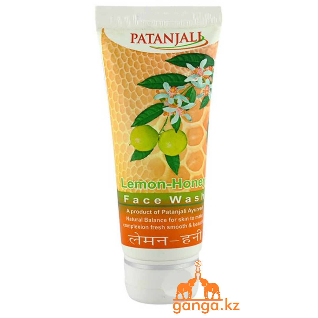 Гель для умывания "Лимон и Мед" (Lemon & Honey Facewash PATANJALI), 60мл