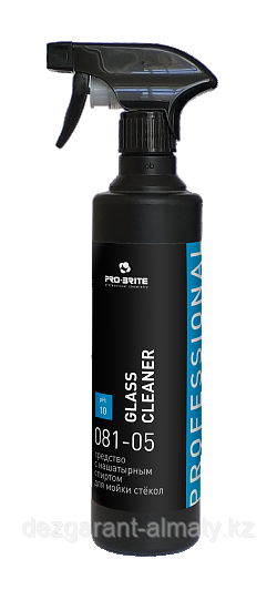 Моющее средство с нашатырным спиртом для стёкол и зеркал GLASS CLEANER