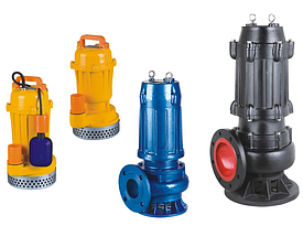 Погружной канализационный насос без демпфирования типа WQD.WQ.QW