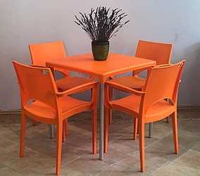 Набор - стол и 4 кресла 6614