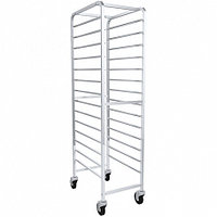 Тележка-шпилька для гастроемкостей ТШ-11 нержав. (373х565х1560мм, 14 уровней для GN 1/1)