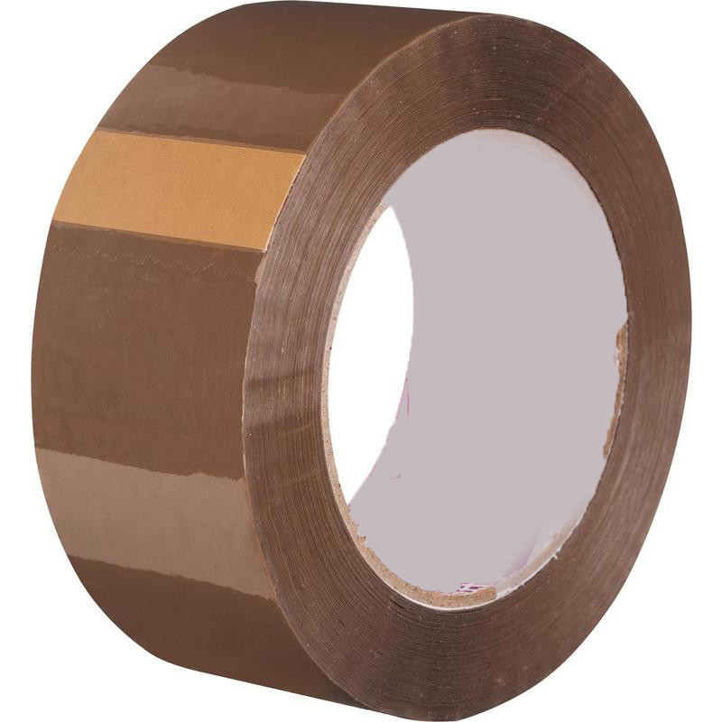 Клейкая лента упаковочная 48 мм х 200 м, коричневая