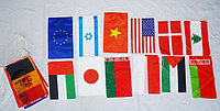 Флажки настольные