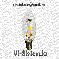 Светодиодная лампа накаливания 4W E14 6400K