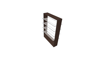 Витрина островная 1300*900*400