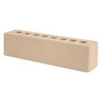 Кирпич керамический лицевой половинка бежевый 250*60*65 г.Томск