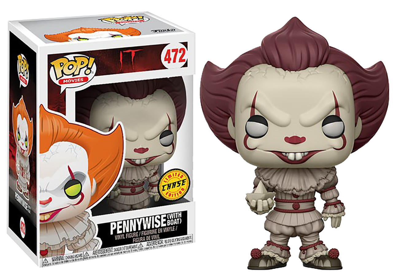 Funko POP! Movies "Оно" Виниловая фигурка Пеннивайз (с лодочкой) №472