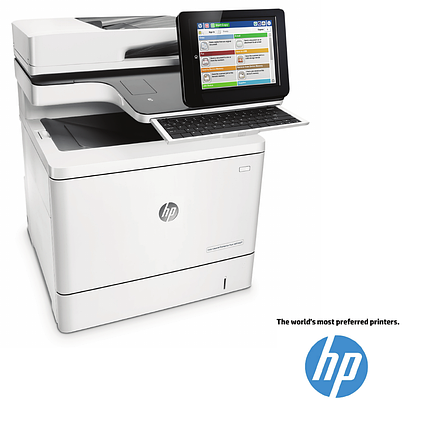 Лазерный Цветной Принтер/сканер/копир/факс/ МФУ HP B5L47A M577f Color LaserJet Enterprise(МФП), фото 3
