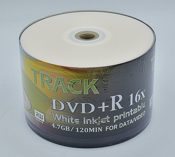 Диски printable DVD+R 4.7GB 120MIN printable
