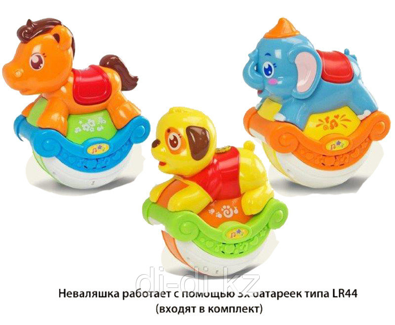 Игрушка-неваляшка Животные на качалках